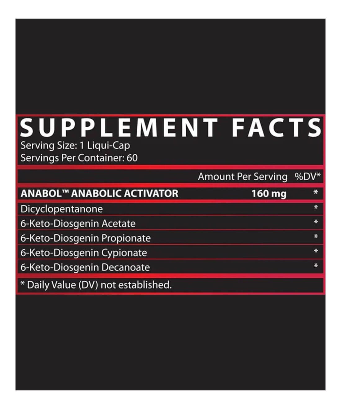Nutrex Anabol Hardcore 60 liqui-caps — photo 2