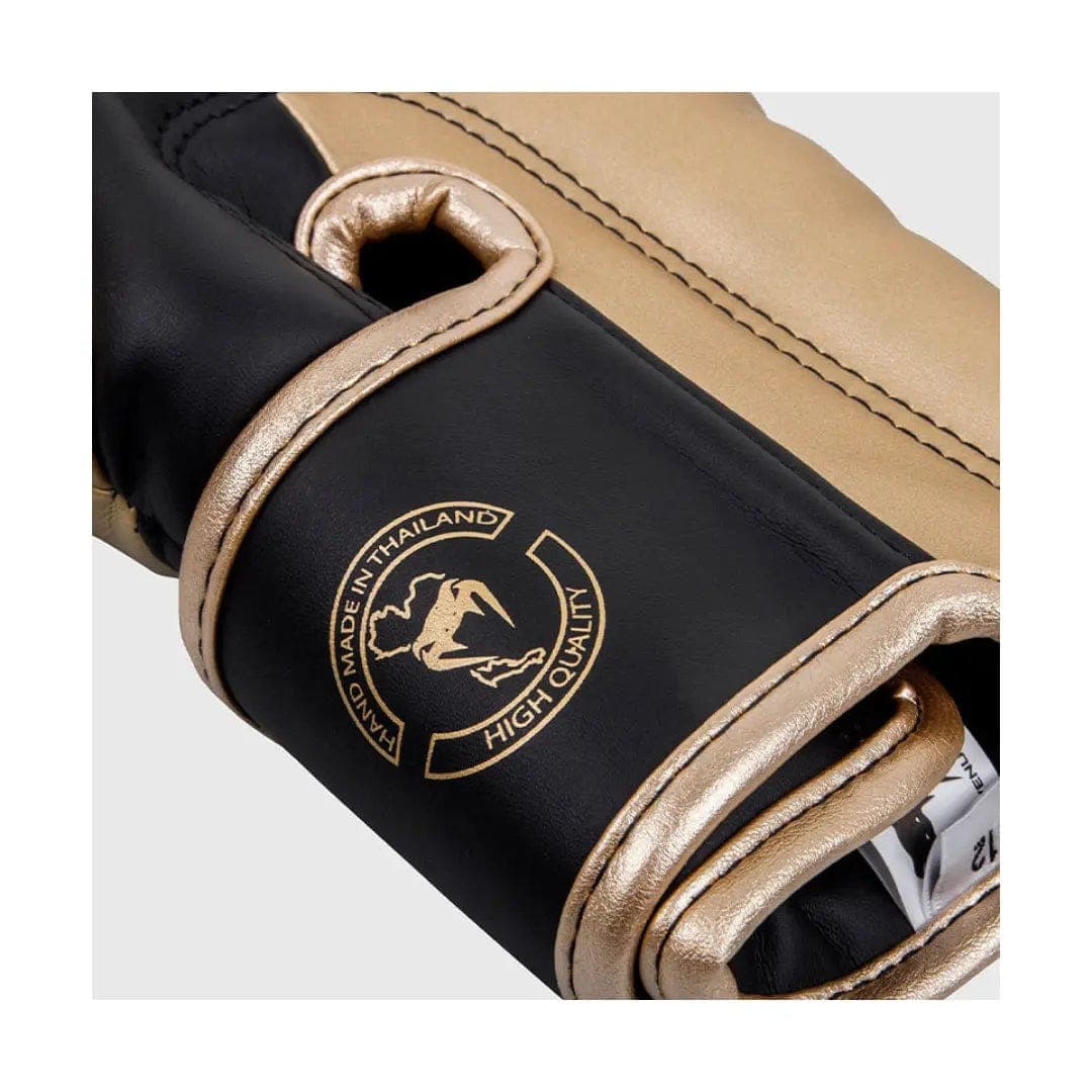 Venum Elite — gants de boxe noir et doré — photo 3