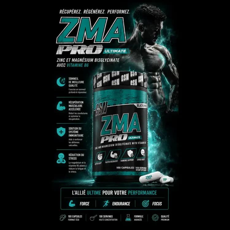 GSN ZMA Pro 100 capsules — photo 5