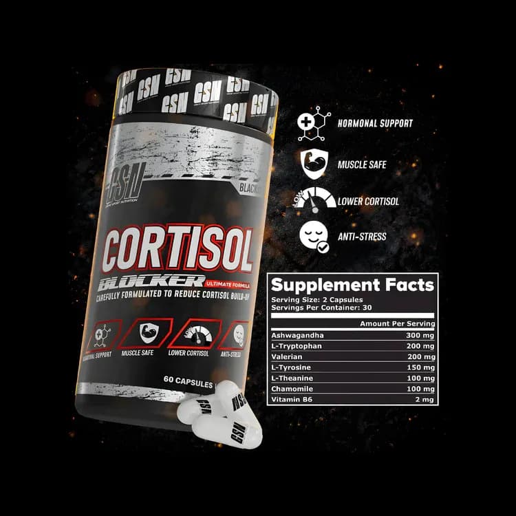 Gsn Cortisol Blocker 60 Capsules