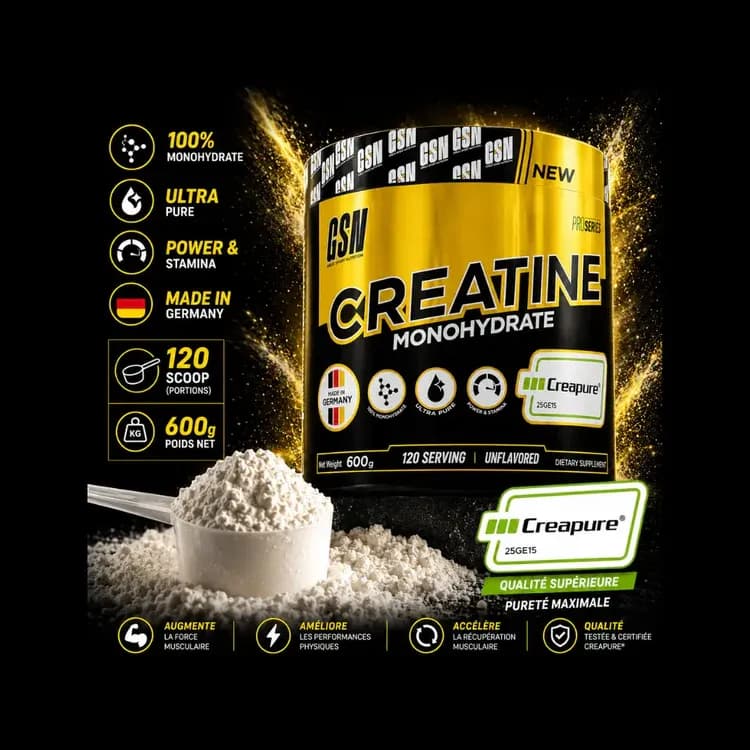 Creapure Monohydrate Creatine 600 G