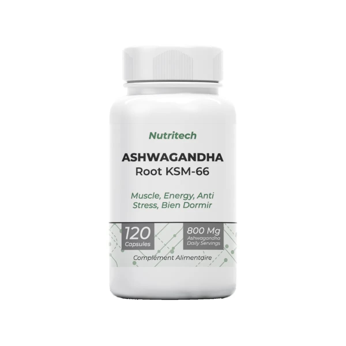 Ashwagandha Root KSM-66 – 120 Capsules