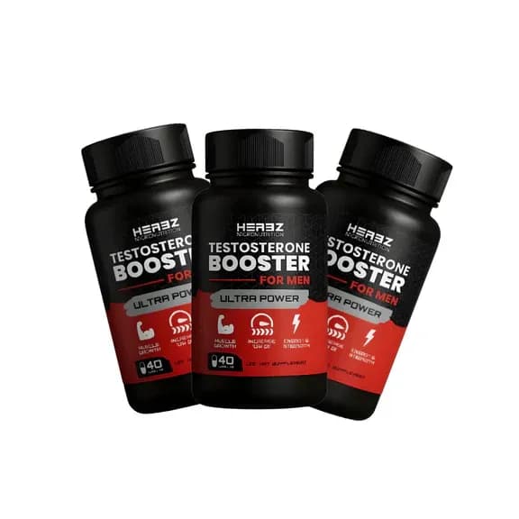 pack 3 Testo Booster 40 Capsules