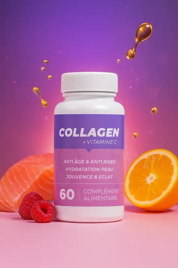 Collagene Marin Hydrolysé 60 Capsules Tunisie