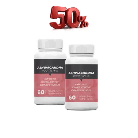 Pack 2 Ashwagandha 60 cap herbz