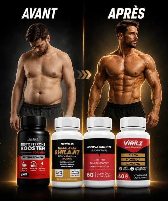 Pack testo booster for men