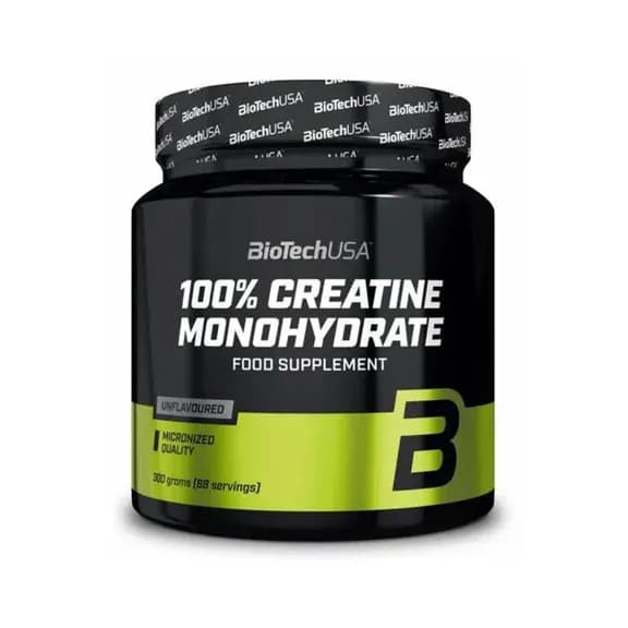 100% Micronized Creatine Monohydrate biotech 300 g