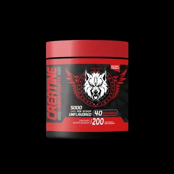 American Wolf 100% Créatine Monohydrate 200 g