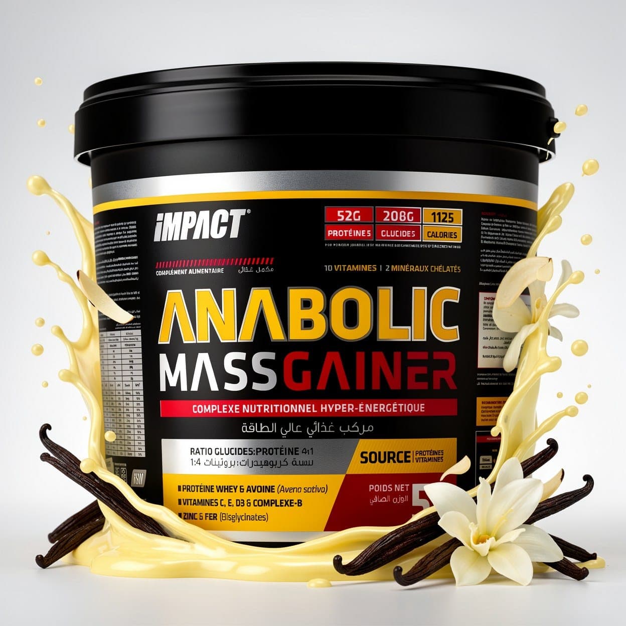 Impact Anabolic Mass Gainer 5 kg — photo 3