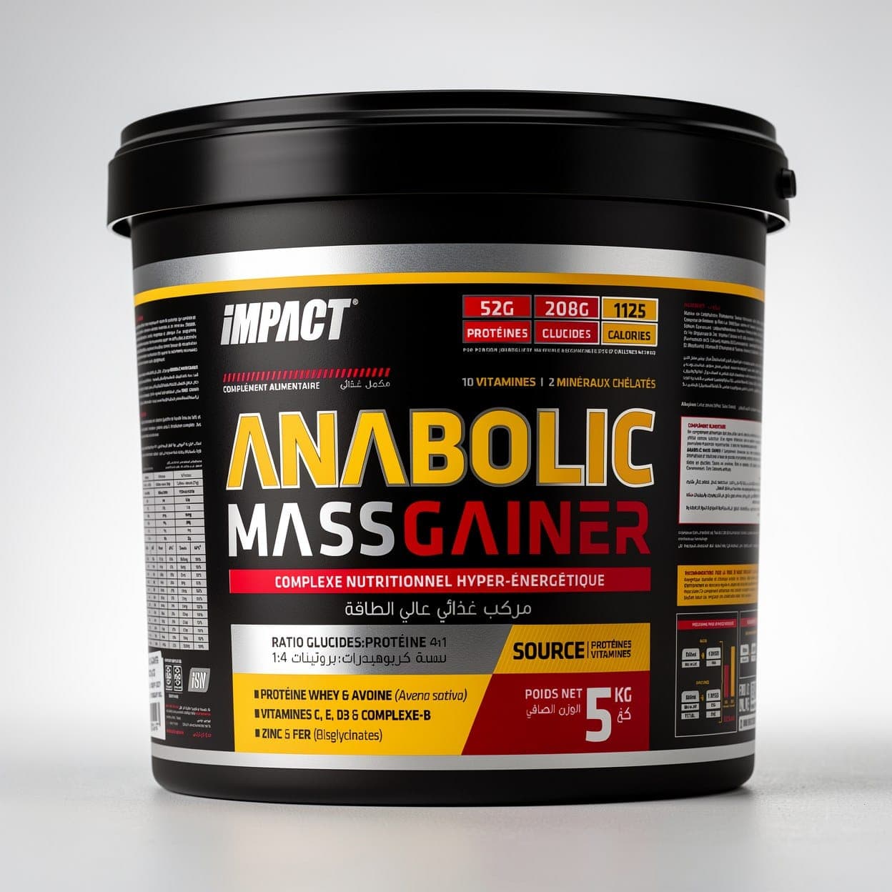 Impact Anabolic Mass Gainer 5 kg — photo 5