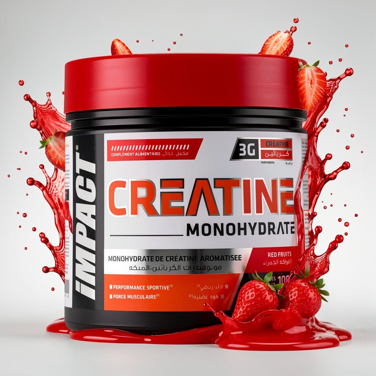 Impact Créatine Aromatisée 500 g