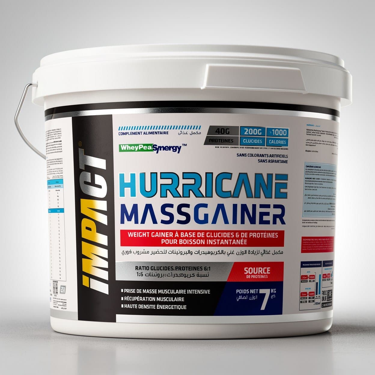 Impact Hurricane Mass Gainer 7 kg — photo 4