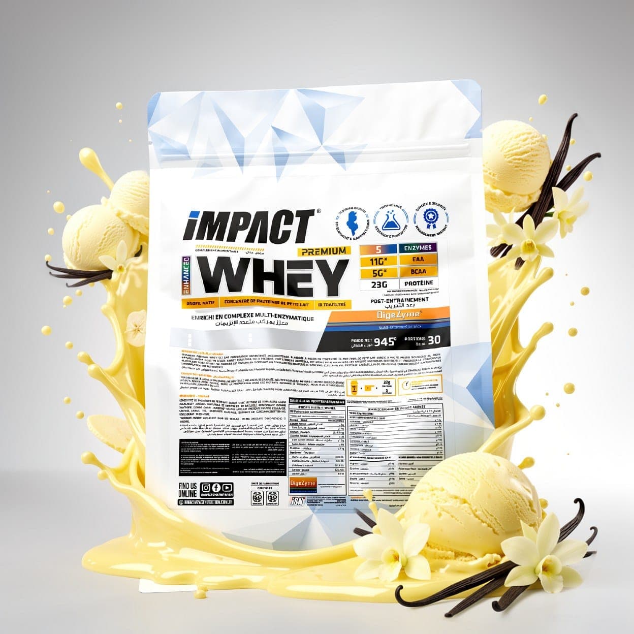 Impact Premium Whey Enhanced 945 g — photo 2
