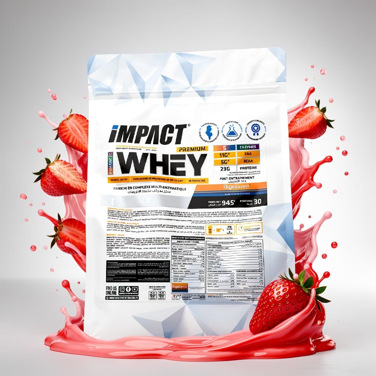 Impact Premium Whey Enhanced 945 g — photo 3