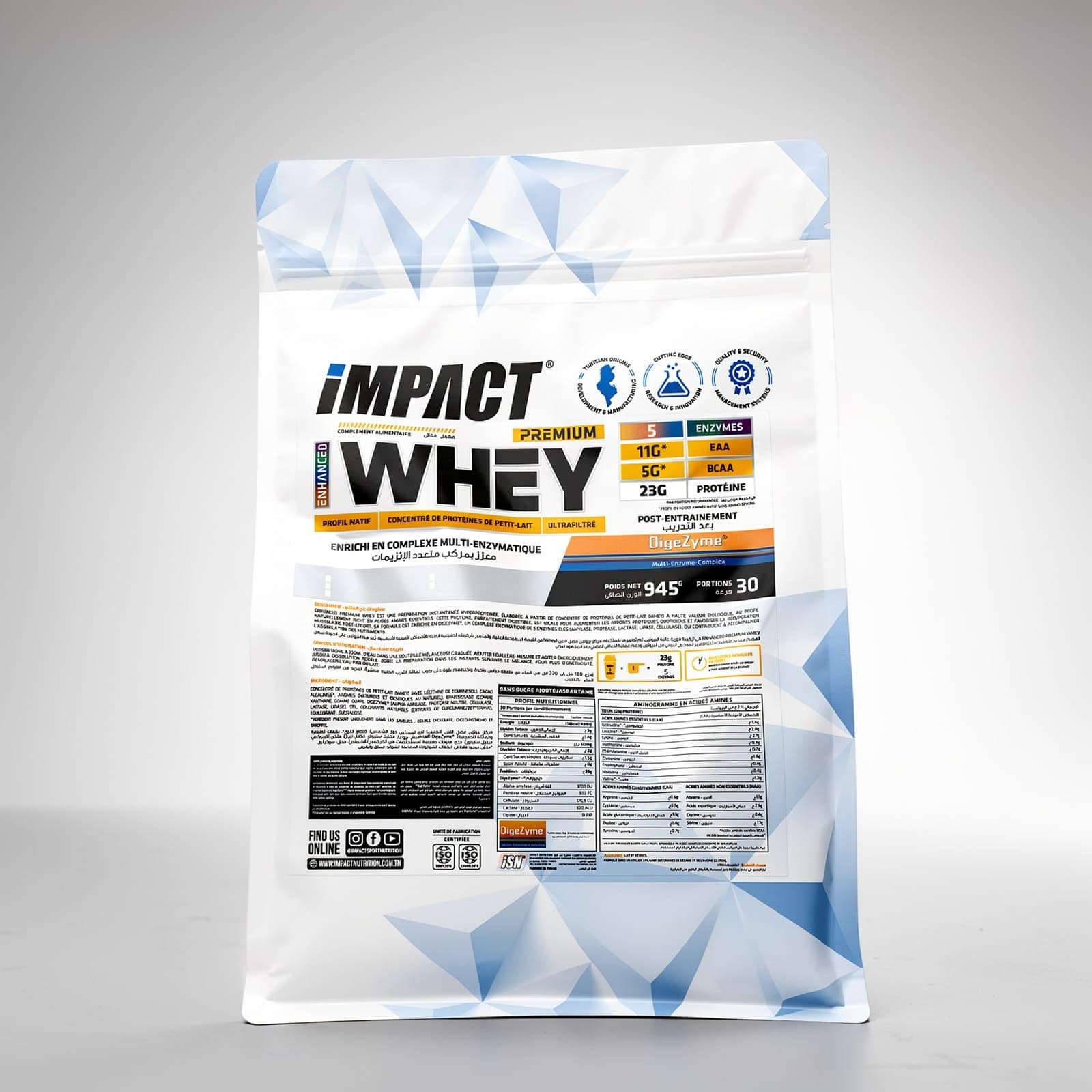 Impact Premium Whey Enhanced 945 g — photo 6
