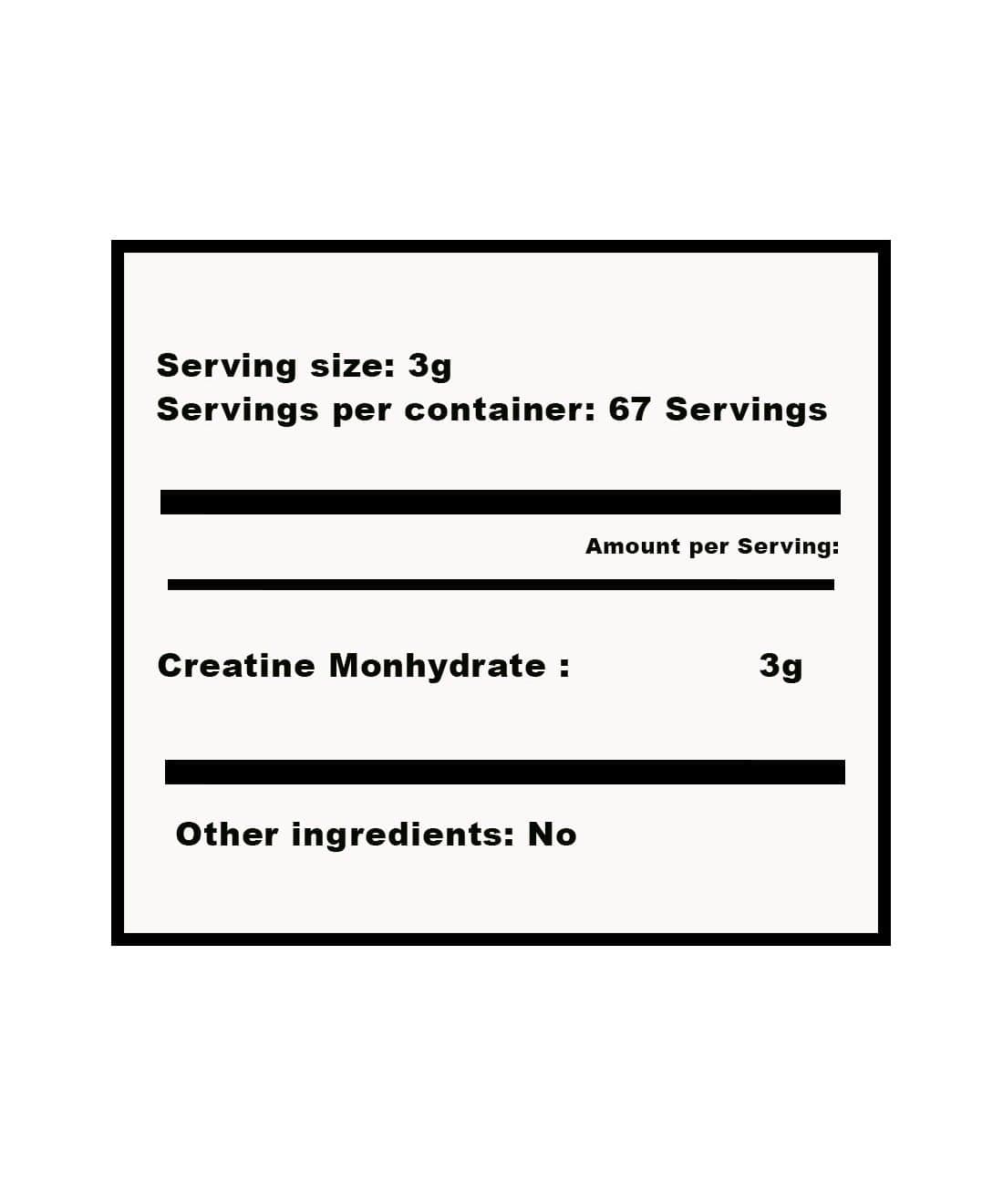 GSN Créatine Monohydrate 200 g — photo 2