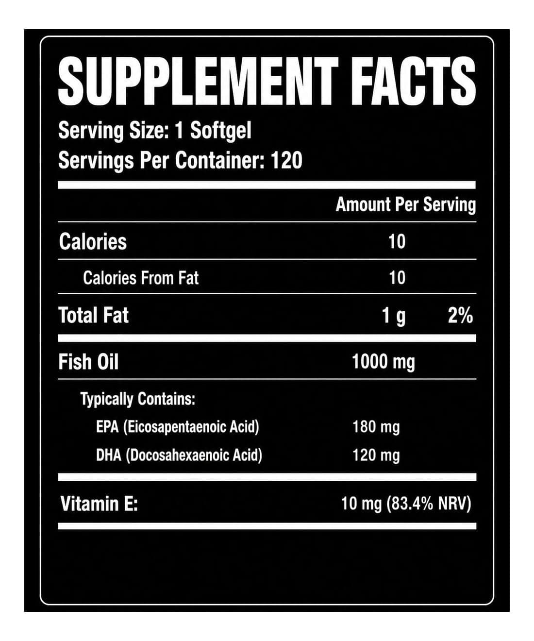 GSN Fish Oil Omega-3 120 softgels — photo 4