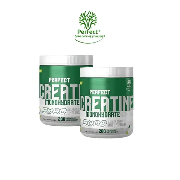 باك 2 × كرياتين مونوهيدرات 200 غرام – Perfect