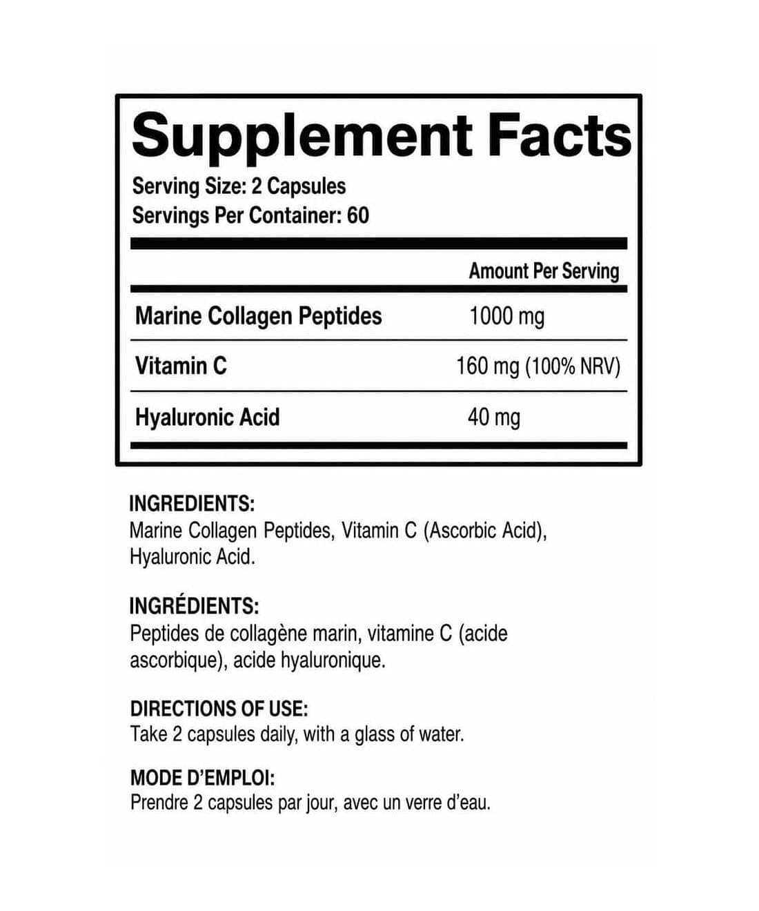 GSN Marine Collagen 120 capsules — photo 4